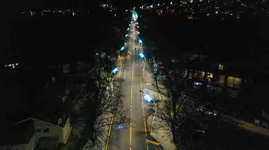 Üsküdar Caddesi 3. Etap Aydınlatma ve Yenileme Projesi Tamamlandı