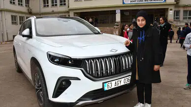 Yerli Araba Togg, Siverek’te Öğrencilere Tanıtıldı