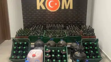 Yılbaşı Öncesi Geçersiz İçkiye Darbe: 385 Litre Ele Geçirildi