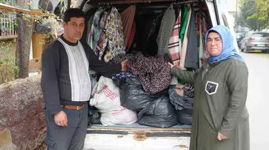 Zelzeleden Etkilenen Karı-Koca, Geçimlerini Kendi Yaptıkları El Emeği Eserlerle Sağlıyor