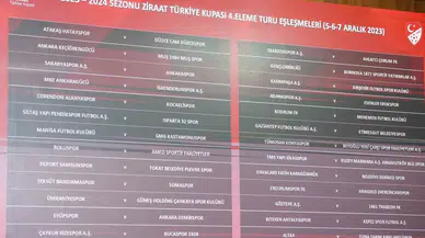 Ziraat Türkiye Kupası’nda 4. Tıp Heyecanı