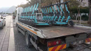 325 Scooter Trafikten Men Edilerek Trafik İdari Para Cezası Uygulandı