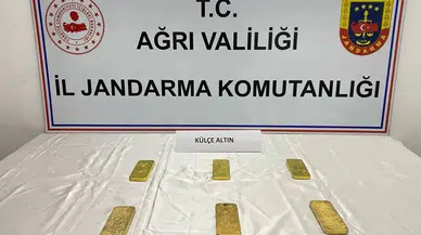 Ağrı’da Piyasa Kıymeti 27 Milyon 300 Bin Kıymetinde Altın Yakalandı