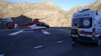 Ambulans Helikopter Minik Erva Asel İçin Havalandı