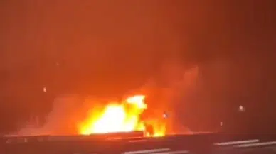 Arnavutköy’de Sinema Platosu Alev Alev Yandı