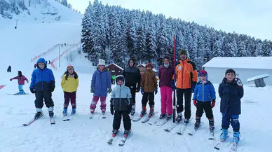 Artvin’de Orta Tatilde Açılan Kayak Kurslarına İlgi Ağır