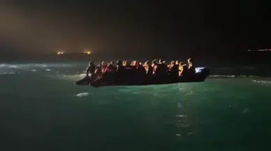 Ayvacık Açıklarında 43 Kaçak Göçmen Kurtarıldı