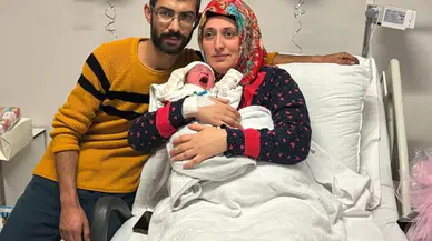 Bakan Mahinur Özdemir Göktaş’tan 2024 Yılının Birinci Bebeklerine Ziyaret