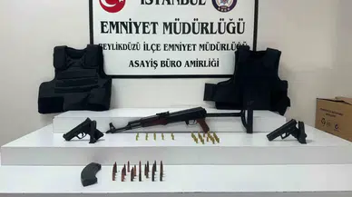Beylikdüzü’nde Şok Operasyon: Konutta Kalaşnikof Ele Geçirildi