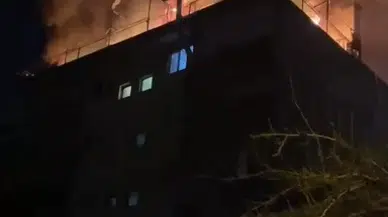Binayı Ateşe Verdi, Kaçmaya Çalışırken Yakalandı