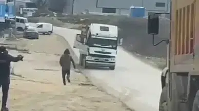 Bursa’da Freni Boşalan Kamyon Bu türlü Harekete Geçti, Faciadan Dönüldü