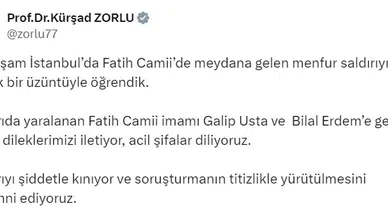 DÜZGÜN PARTİ Sözcüsü Şiddetli, Fatih Camii’ndeki Saldırıyı Kınadı