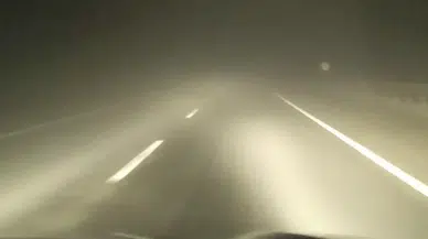 Erzurum’da Ağır Sis Hava Trafiğini Olumsuz Etkiledi, Uçaklar İniş Yapamadı