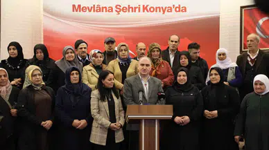 Evlat Nöbetine Katılan Aileler Konya’da