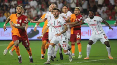 Galatasaray ile Gaziantep Fk 10. Randevuda
