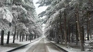 Gaziantep Beyaza Büründü, Kartpostallık İmajlar Ortaya Çıktı