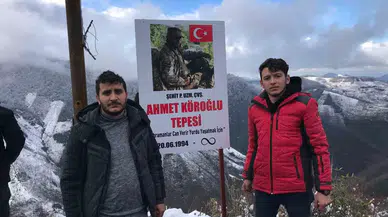 Giresun’un Son Şehidine Alnak Kayası’nda Vefa Örneği