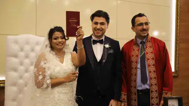 Hindistan’dan Gaziantep’e Uzanan Aşk Öyküsü