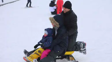 Ilgaz Dağı’nda Yarıyıl Tatili Yoğunluğu