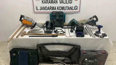 Karaman’da Kaçak Hafriyat Yapan 5 Kişi Yakalandı