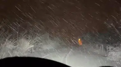 Kastamonu’nun Yüksek Kısımlarında Kar Yağışı Tesirli Oldu