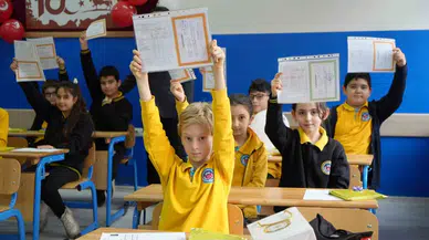 Kırıkkale’de Öğrenciler Karne Heyecanı Yaşadı