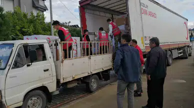 Kızılay Soğuk Kış Günleri İçin Gazipaşa’ya Yardım Eli Uzattı