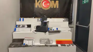 Kom Gruplarından ‘Sahte Plaka İmalathanesine’ Operasyon: 1 Gözaltı