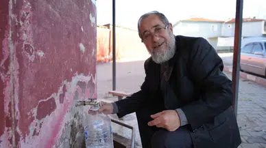 Konutlardaki Suyu Kullanamayanlar Devayı Bu Çeşmede Buldu: Fiyatsız Doğal Kaynak Suyu