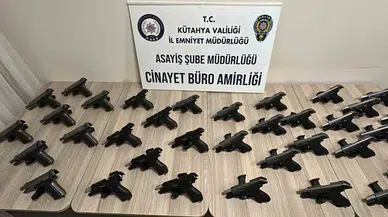 Kütahya’da Silah Taciri 37 Kurusıkı Tabanca ile Yakalandı
