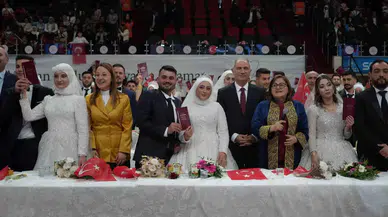Lider Fatma Şahin 250 Çiftin Nikahını Kıydı