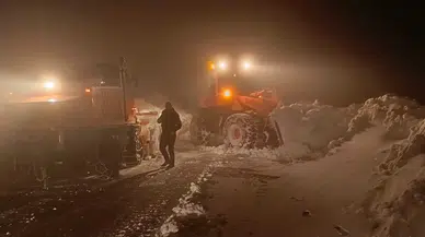 Muş-Mutki Karayolunda Mahsur Kalan 35 Kişi Kurtarıldı
