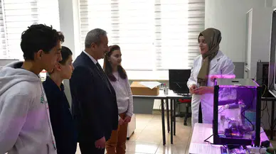 Öğrenciler Uzayda Besin Eserleri Yetiştirme Deneylerini Sürdürüyor