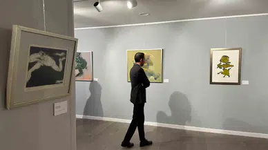‘Oktay Anılanmert Retrospektif’ Standı İş Sanat Ankara Sanat Galerisi’nde Açıldı