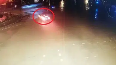 (Özel) Tügva Genel Lider Yardımcısı’nın Yaptığı Kaza Anı Kamerada