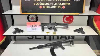 Polis, Baba ve Oğlunun Meskenine Baskın Yaptı, Meskenden Cephanelik Çıktı