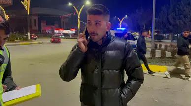 Polise Yakalanan Yeni Yılın Birinci Alkollü Şoförü Gazeteciyi Polise Şikayet Etti