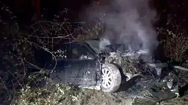 Polisten Kaçan Şoför Jandarmayı Görünce Kaza Yaptı