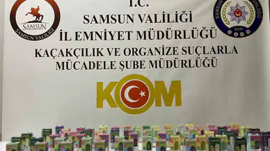 Samsun’da Kaçakçılık Operasyonu