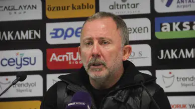 Sergen Yalçın: "3 Puan Almak Çok Önemliydi"