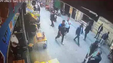 Taksim’de Turistin Yaşadığı Dehşet Kamerada: Otel Palavrasıyla Kandırıp Barda Gasbedip Darp Ettiler
