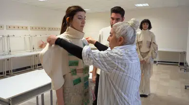 Tarihi Kumaşlar Çağdaş Dizaynlara Dönüştü
