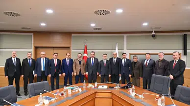Tarım ve Orman Bakanı Yumaklı, Tüdkiyeb Heyetini Kabul Etti