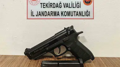 Tekirdağ’da Ruhsatsız Silah, Muşta ve Kaçak İçki Ele Geçirildi