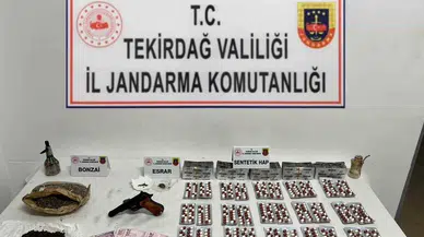 Tekirdağ’da Silah ve Uyuşturucu Operasyonu