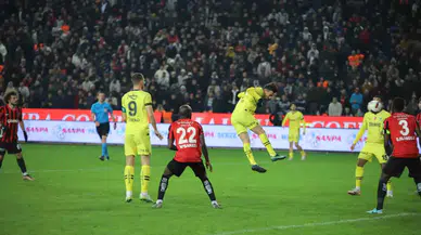 Trendyol Üstün Lig: Gaziantep Fk: 0 - Fenerbahçe: 1 (Maç Sonucu)