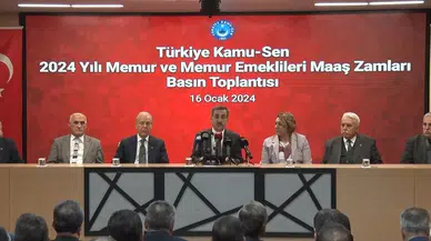 Türkiye Kamu-Sen Genel Lideri Kahveci: "İlave Ek Ödeme Fiyatı Emekli Maaşlarına Dahil Edilsin"