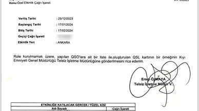 Uzaydan Ulusal Davet İşareti ile Yozgat ve Elazığ’a İrtibat