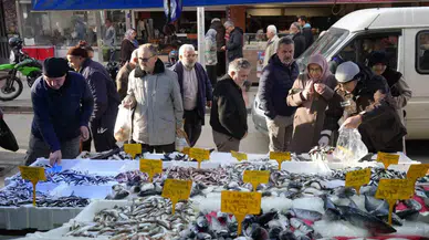 Vatandaşlar Hamsiyi Alırken Fiyatına Değil Uzunluğuna Bakıyor