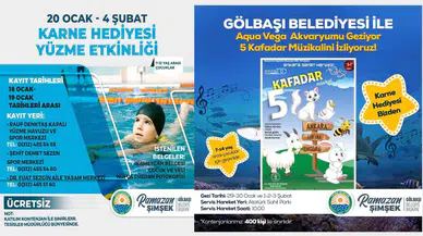 Yarıyıl Tatilinde Öğrencilere Armağanları Gölbaşı Belediyesinden